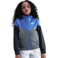 NIKE Kinder Unterjacke K NSW RPL WR HD JKT, Größe M in Weiß COMET BLUE/SMOKE GREY/ANTHRACITE/WH