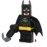 The LEGO Batman Movie MiniFigure - Batman with Utility Belt & Mic (Beat Boxing Batman) 70922