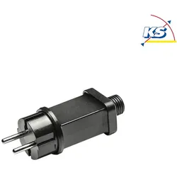 Ersatztrafo 12V/12VA, für Konstsmide 12V System, max. 12W, Schwarz, Kunststoff KON-7483-000