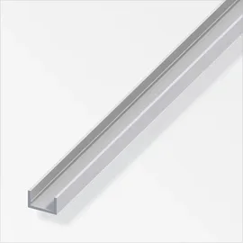 Alfer U-Profil 10 x 22 cm Silber/Aluminium