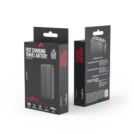 MaxLife MXPB-02 Powerbank PD QC 20W Akkukapazität 20000mAh Externer Akku Ladegerät Schwarz