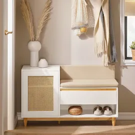 SoBuy FSR128 100 x 60 x 35 cm weiß / weiß