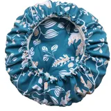 BLLMTEAR Durchmesser 30/35/40/45/50cm Rund Hocker Stuhlkissen Sitzkissen Bezug Elastische Kante, Rund Stretch, Memory Foam Kissenbezug, Dicke 6cm, Rund Bar Bezug(@7,30cm/12in)