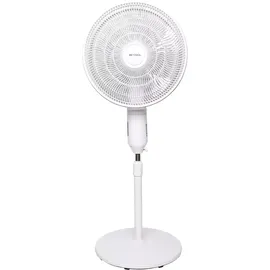 Be Cool Doppelstandventilator 45 cm Standventilator Weiß