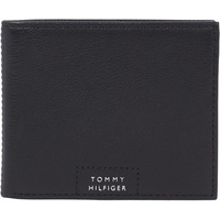 Tommy Hilfiger Herren Portemonnaie Leather Mini Wallet Klein, Schwarz (Black), Einheitsgröße