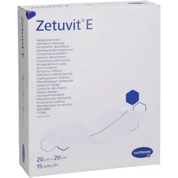 Zetuvit E Saugkompressen steril 20x20 cm