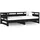 vidaXL Tagesbett 90 x 190 cm Schwarz