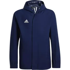 adidas Entrada 22 Allwetter Jacke Kinder blau