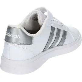 adidas Grand Court 2.0 Kids Cloud White / Matte Silver / Matte Silver 30