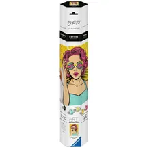 Ravensburger CreArt Leinwand Lady in Pink Malset