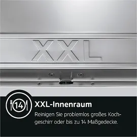 AEG FES7672APM 5000 Geschirrspüler (teilintegrierbar, 596 mm breit, 43 dB (A), A)
