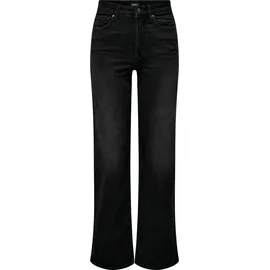 Only ONLMADISON BLUSH HW Wide DNM CRO099 NOOS Black/Washed Black L(40)/30