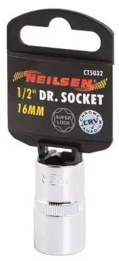 16 mm - Chrom-Vanadium-Einsatz Super Lock für 1/2