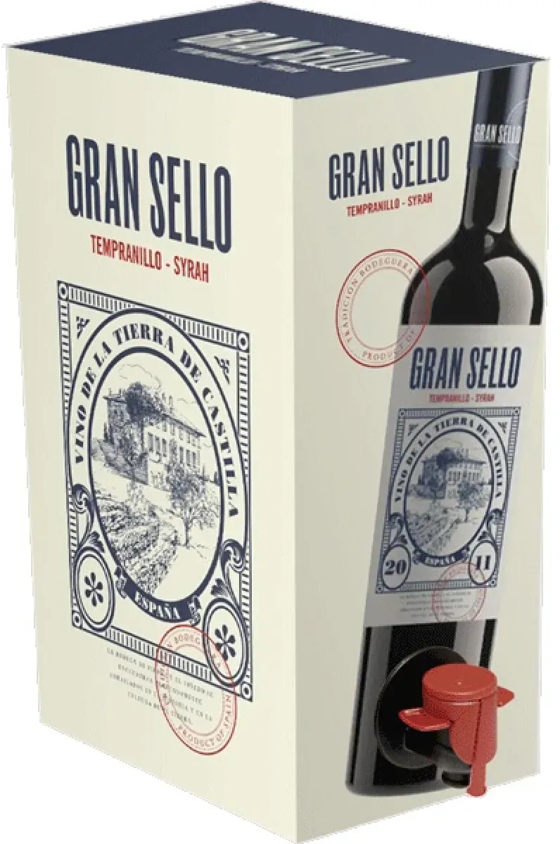 Bodega Gran Sello Rotwein trocken Bag in Box 3 l | 2022