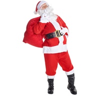 Morph Weihnachtsmannkostüm für Erwachsene, Weihnachtsmann-Kostüm, Erwachsene, Weihnachtsmann-Kostüm, Weihnachtsmann-Kostüm, Erwachsene, Weihnachtsmann-Kostüm, Herren, Weihnachtsmann-Kostüm,