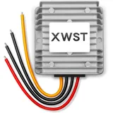XWST DC 9-36V 12V 24V zu DC 24V Boost Buck Converter Spannungswandler 5A 120W Wechselrichter Auto Netzteil Wandler Konverter Transformator Adapter für Auto PKW LKW Kfz Motor