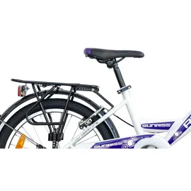 Rezzak 20 Zoll RH 33 cm Lila/Weiß