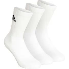 adidas Cushioned Crew Socken 3er Pack White / Black 37-39
