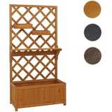Mendler Hochbeet HWC-P68 135 x 70 x 30 cm Braun