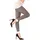 w widmann milano party fashion Strumpfhose 70 DEN gestreift Schwarz/Weiß