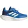 adidas Tensaur Run 2.0 Kids Klettverschluss Blue Rush/Core White/Dark Blue 31