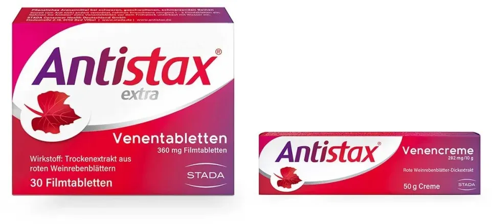 Antistax extra Venentabletten + Venencreme