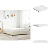 Vidaxl - Matratze Bonnell-Federkern Mittel 160x200 cm - Bonnell-Matratze - Federkernmatratze - Doppelbettschaummatratze - Matratze 160x200 - Matratze