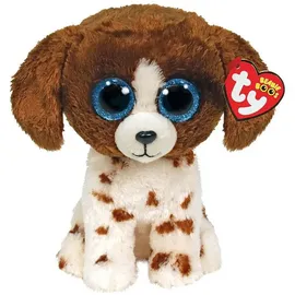 Ty Muddles Hund 24 cm Braun