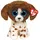 Ty Muddles Hund 24 cm Braun