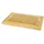 Excelsa Schneidebrett Eco Living Bambus 1-tlg. 38 x 25 cm Beige