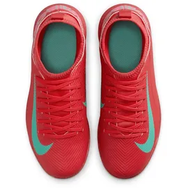 Nike Jr. Mercurial Superfly 10 Club TF Multinocken-Fußballschuhe Kinder 800 ember glow/aurora green 38.5