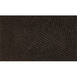 Wash+Dry DUNE Stripes dark brown 45x75 cm, innen und außen, waschbar