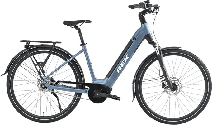 Rex Commuter+ E-Bike Wave 48 blau