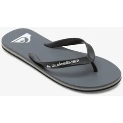 Zehentrenner QUIKSILVER "MOLOKAI CORE", Gr. 40, grau, Synthetik, sportlich, Schuhe, Sommerschuhe