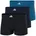 Boxershorts blau/grau/schwarz S