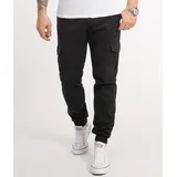 Rock Creek Cargohose Regular Schwarz W38/L30