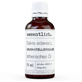 wesentlich. Muskatellersalbei - ätherisches Öl von wesentlich. 50 ml