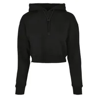 URBAN CLASSICS Short Terry Hoodie Schwarz S