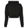 URBAN CLASSICS Short Terry Hoodie Schwarz S