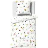 FLEURESSE Bed Art S Floral Bunt 155 x 220 cm + 80 x 80 cm