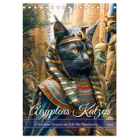Calvendo Ägyptens Katzen - Göttliche Eleganz im Stile der