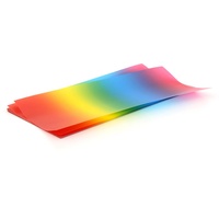 Transparentpapier, 25 Bogen Regenbogen