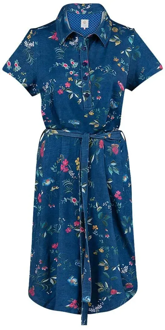 PiP Studio Dolijn Nachthemd Tokyo Blossom dark blue XS - blau