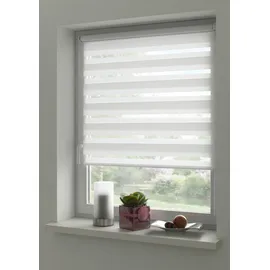 GARDINIA Doppelrollo Easyfix 100 x 150 cm Weiß
