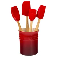 Le Creuset Classic Kochkellen-Set 5tlg. Craft (1.1 L), Kirschrot,