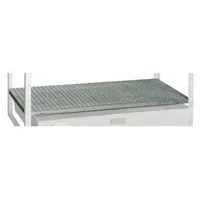 Cemo Aufbewahrungsbox Stahl 130 x 62 cm silber
