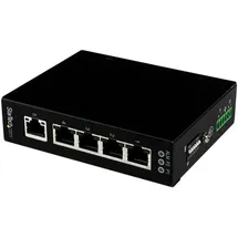 Startech StarTech.com 5 Port Unmanaged Industrieller Gigabit Ethernet Switch - Hutschienen- / Wandmontierbar