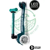 Micro Mini Micro Scooter Deluxe faltbar ECO LED Grün - Grün