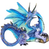 Nemesis Now Figur Piasa, 15 cm, Blau
