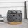 Homcom Vintage Sitzhocker mit Stauraum Stoff 55 x 42 x 55 cm Grau
